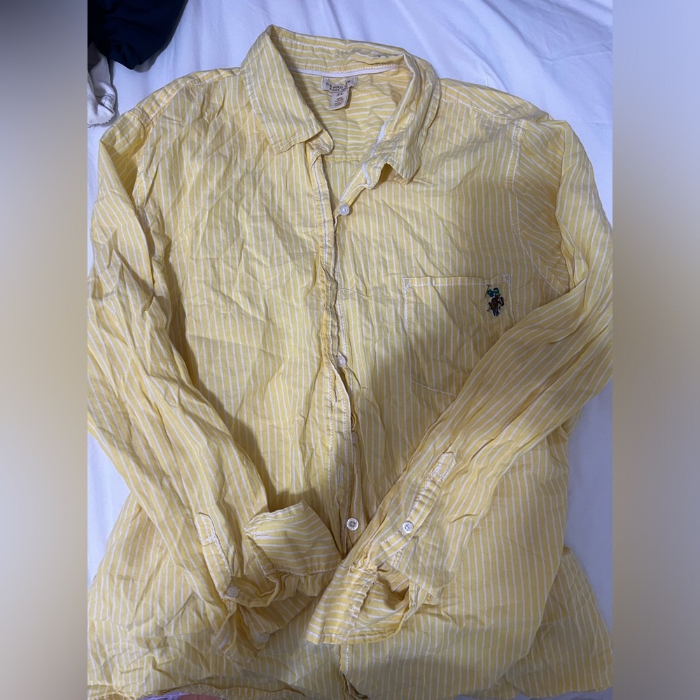 Us polo assn button up shirt